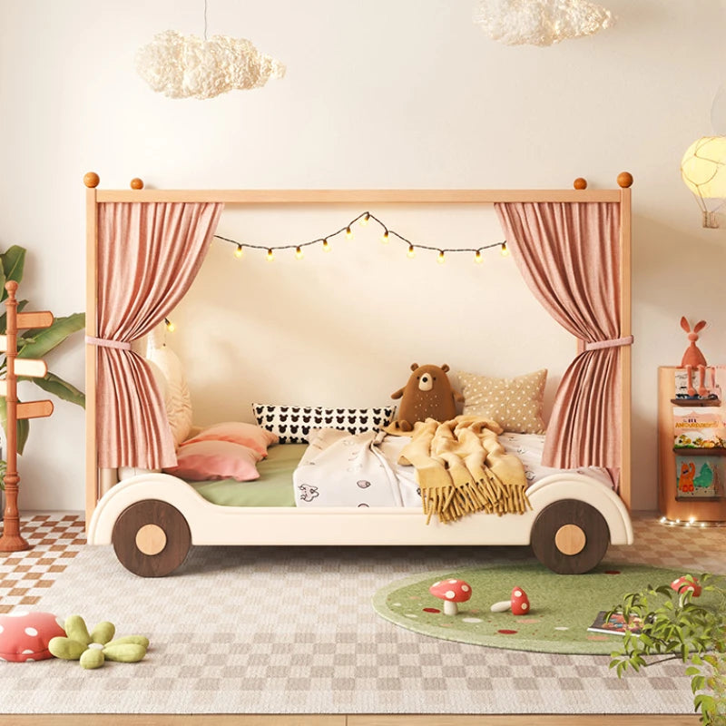 Childrens Frame Beds Luxury Modern European Children Living Room Beds Modern Girls Boys Cama Moderno Lujo Bedroom Furniture