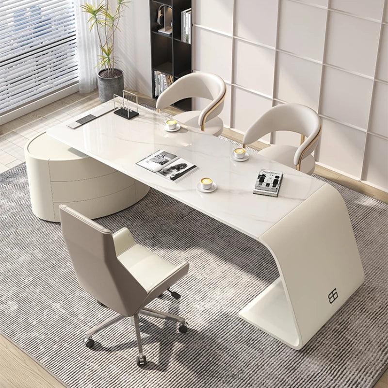 Workstation Computer Offices Study Table Office Desks Desk Bedroom Executive Room Auxiliary Setup Tavolo Home Tables Simple