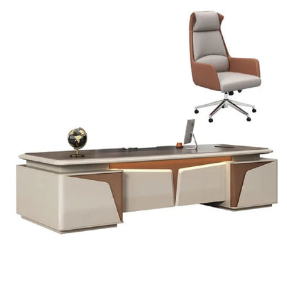 Work Conference Gaming Table Office Corner Gaming Laptop L Shape Desk Modern Floating Schreibtisch Media Console Furniture