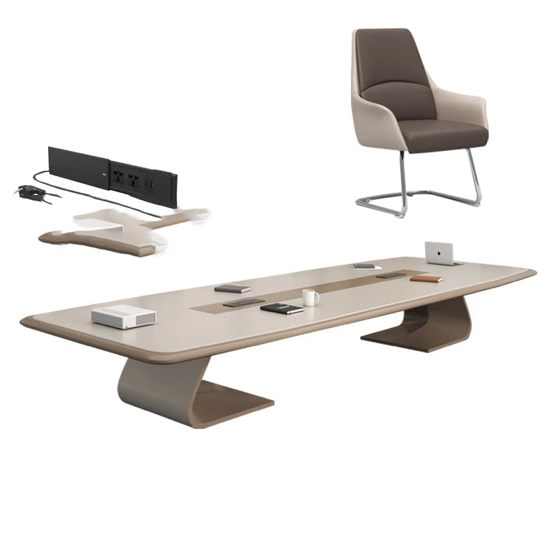 Writing Computer Conference Tables Coffee Office Reception Meeting Modern Corner Home Mesas De Conferencia Office Furniture