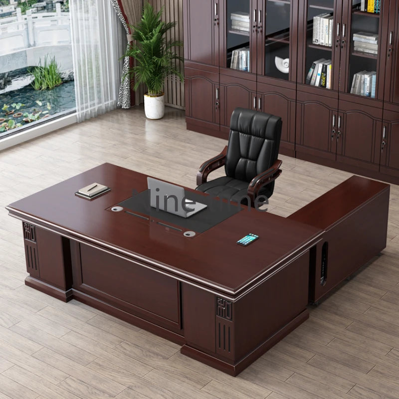 Executive Supplies Office Desks Writing Laptop Mid Century Storage Computer Desks Long European Escritorios De Oficina Furniture