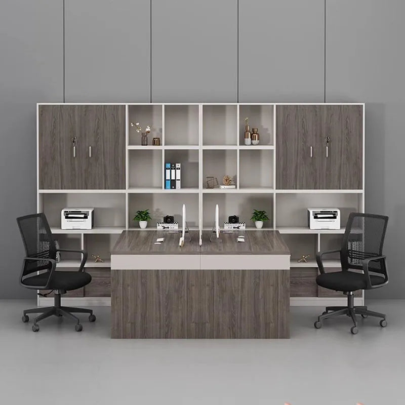 Study Conference Office Desk Corner Executive Cheap Modern Storage Monitor Office Desk Writing Table Ordinateur Furniture HDH