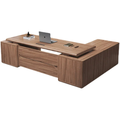 Writing Office Desk Corner Meeting Drawers Desks Decorations Coffee School Storage Monitor Table Pliante Home Furniture