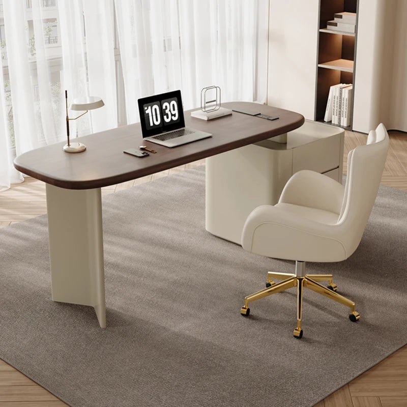 Work Standing Office Desk Modern Corner Console Sedentary Corner Gaming Desk Executive Luxury Scrivania Tavolo Office Furniture