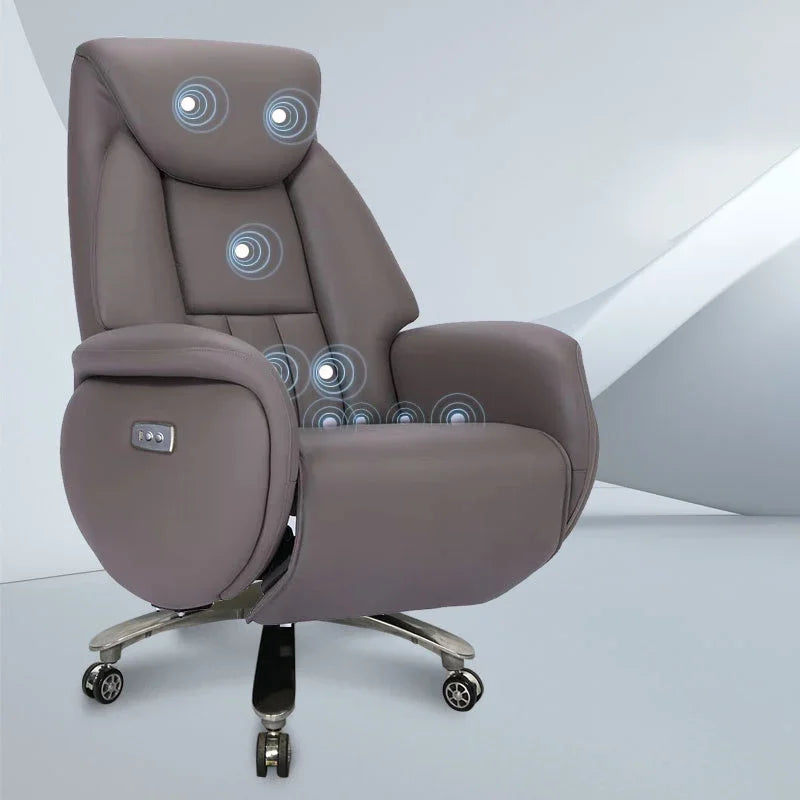 Designer Sofa Chair Office Nordic Leather Lounge Modern Chair Computer Recliner Mobile Fauteuil Bedroom Furniture