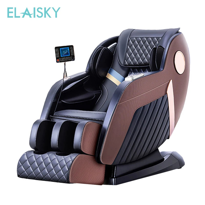 Luxury Electric Leisure Massage Chair Zero Gravity Intelligent Full Body Multi-Function Bluetooth Music U-Shaped Pillow+Shortcut