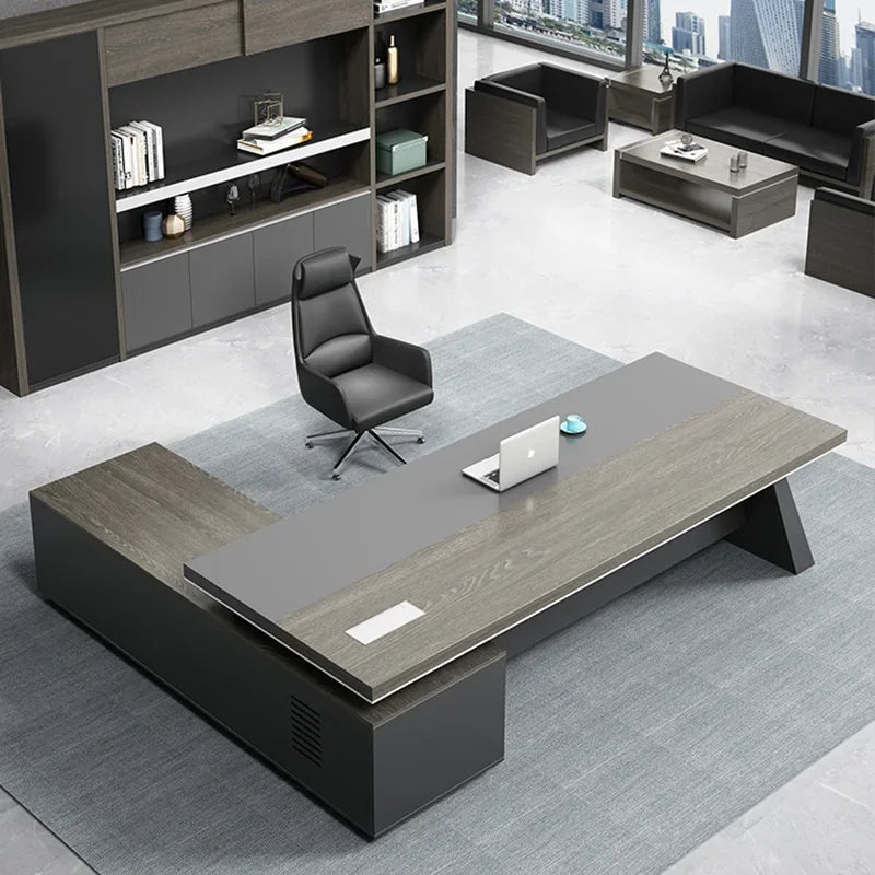 Monitor Drawers Office Desks Modern Reading Conference Executive Office Desks Standing Gaming Scrivania Angolare Home Furnitures