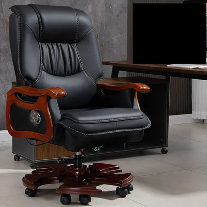 Massage Large Office Chair Swivel Accent Luxury Chaise Lounge Leather Office Chair Conference  Room Furniture