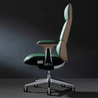 Light Luxury Leather Boss Chair Office Chair Household Seat Computer Chair Sedentary Comfortable Backrest Chairs