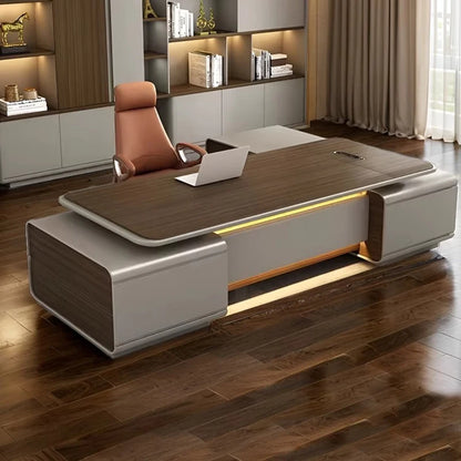 Corner Office Desk Gaming StandingBureau Computerbureaus Writing Desk Executive Conference Scrivania Angolare Office Furniture