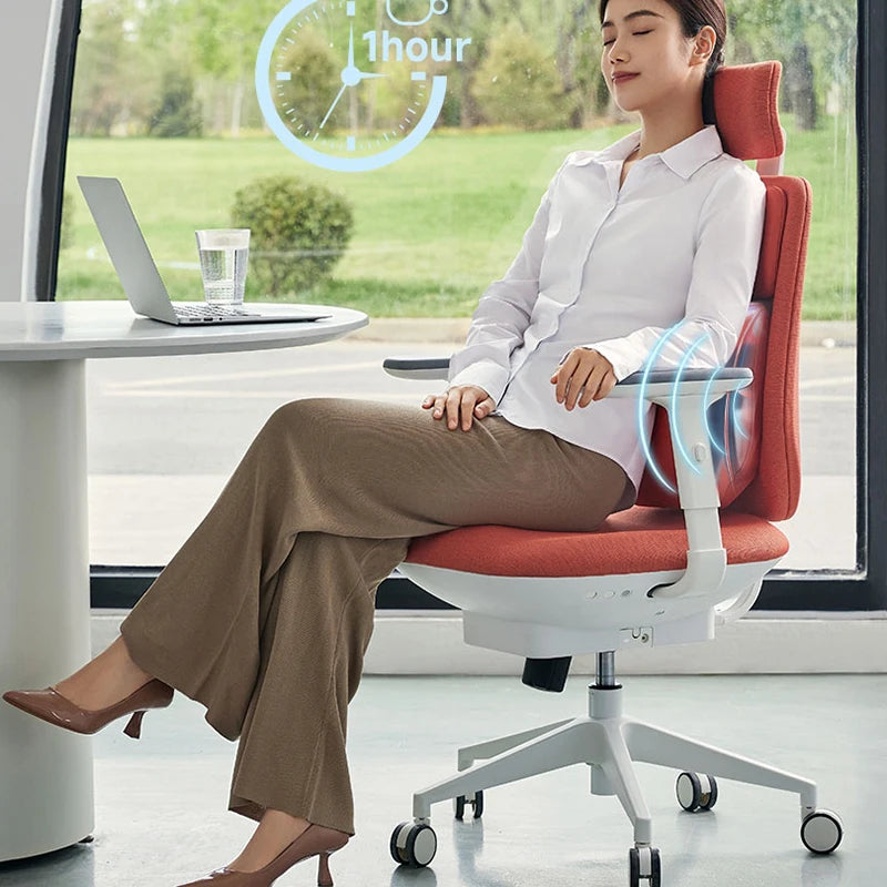 Red Intelligent Pneumatic Waist Office Chair Ergonomic Seat Computer Office Chair Household Cadeira 학생의자 Furniture Room Office