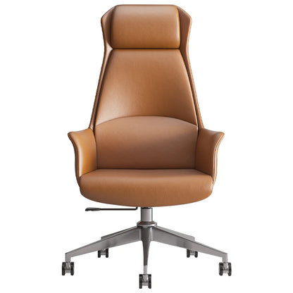 Modern Leather Office Chair Comfort Swivel Executive Conference Home Office Chair Computer Ergonomic Chaise Bureau Home Supplies