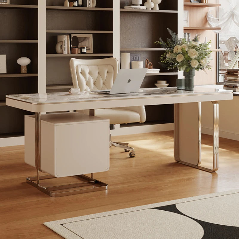 Writing Small Office Desks Executive Computer Storage Modern Office Desks Meeting Wood Stolik Tafel Home Office Desk WN50OD