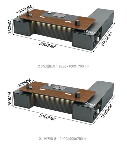 Home Office Desk Multifunction Furniture Gaming Tables Modern Simple Table Organizer Corner Computer Executive Room Tavolo
Work