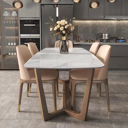 Center Marble Dining Tables Accessories Desks Modern Entryway Dining Tables Kitchen Makeup Mesas De Jantar Luxury Decoration