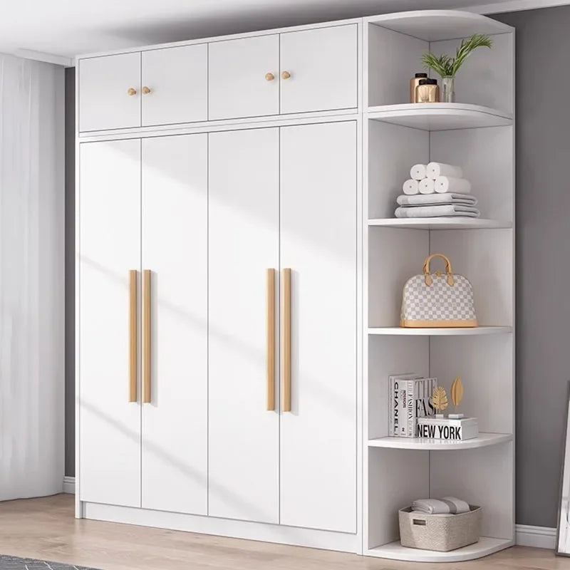 Shelf Shelve Wardrobe Organizer Nordic Luxury Living Room Closet Wardrobes Storage Cabinet Armadio Camera Da Letto Furniture