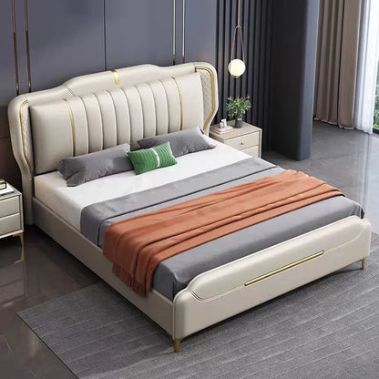 Cheap Modern Double Bed Luxury Storage King Size Lounge Double Bed Bedroom Kids Recamaras King Size Completas Home Furniture