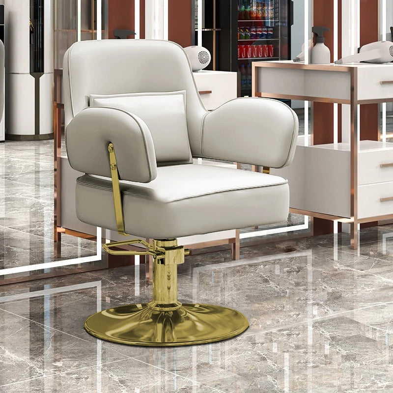 Comfortable Aesthetic Chair Hairdressing Barber Barbershop Barber Chair Makeup Pedicure Sillas Nail Salon Equipment Furniture