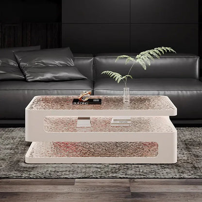 Unique Square Coffee Tables Luxury Modern Minimalist Glamour Coffee Tables Living Room Nordic Tavolino Da Salotto Furniture