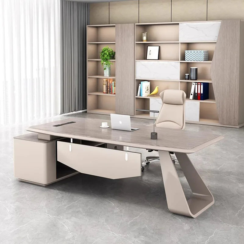 Meeting Reception Workbench Corner Standing Executive Office Desks Conference Luxury Scrivania Ufficio Lavoro Modern Furniture