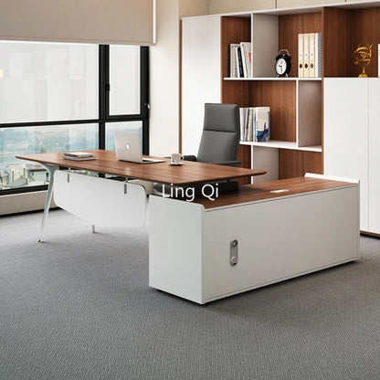 Tanding Desk Office Furniture Computer Home Dressing Table Executive Tv L Shaped Gaming Study Reading Room Professional Bedside