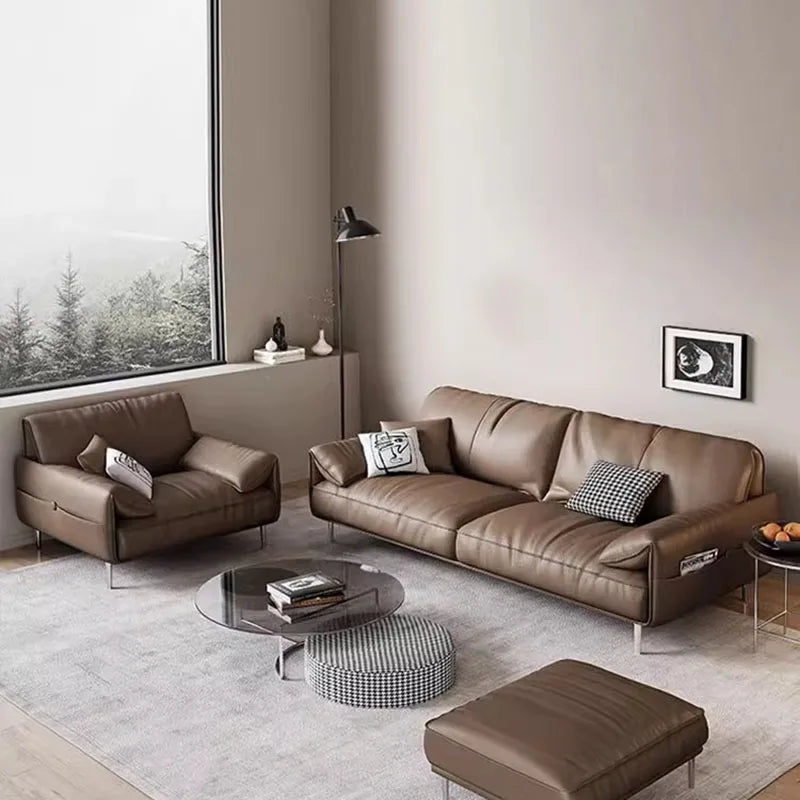 Living Room Relaxing Sofa Comfortable Modern Luxury Bedrooms Nordic Sofa Soft Minimalist Divani Da Soggiorno Home Furniture