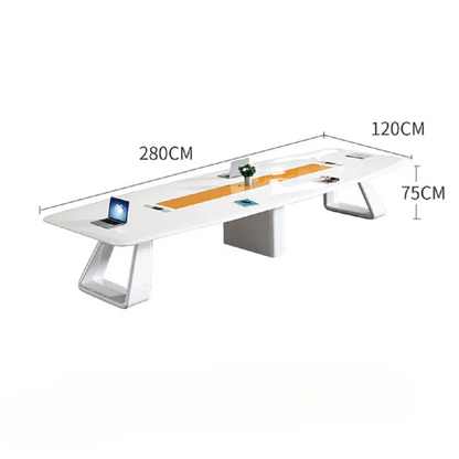 Writing Reception Conference Tables Standing Office Executive Desk Meeting Workbench Mesas De Conferencia Modern Furniture