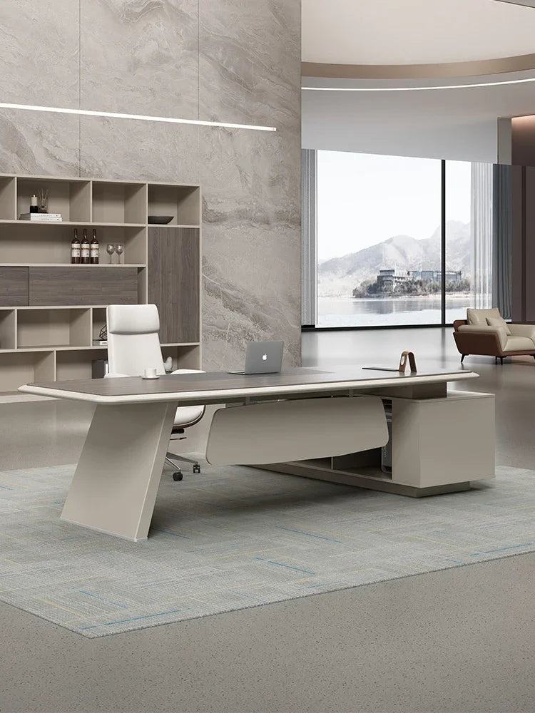 Nordic Executive Boss Office Computer Desks Simple Modern Single President Executive Manager Desk Work Mesa Office Furniture