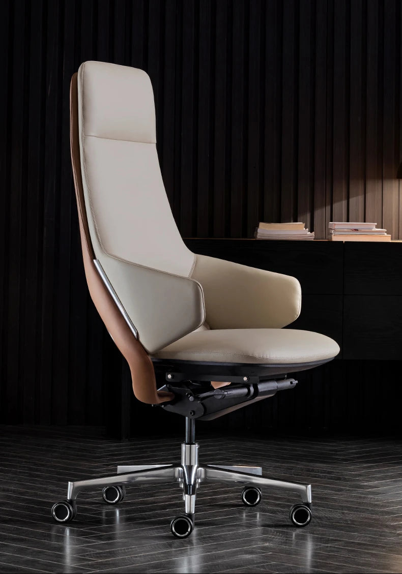 Individual Design Ergonomic Office Chairs Luxury Comfortable Reading Mobile Desk Chair Leather Chaises De Bureau Computer