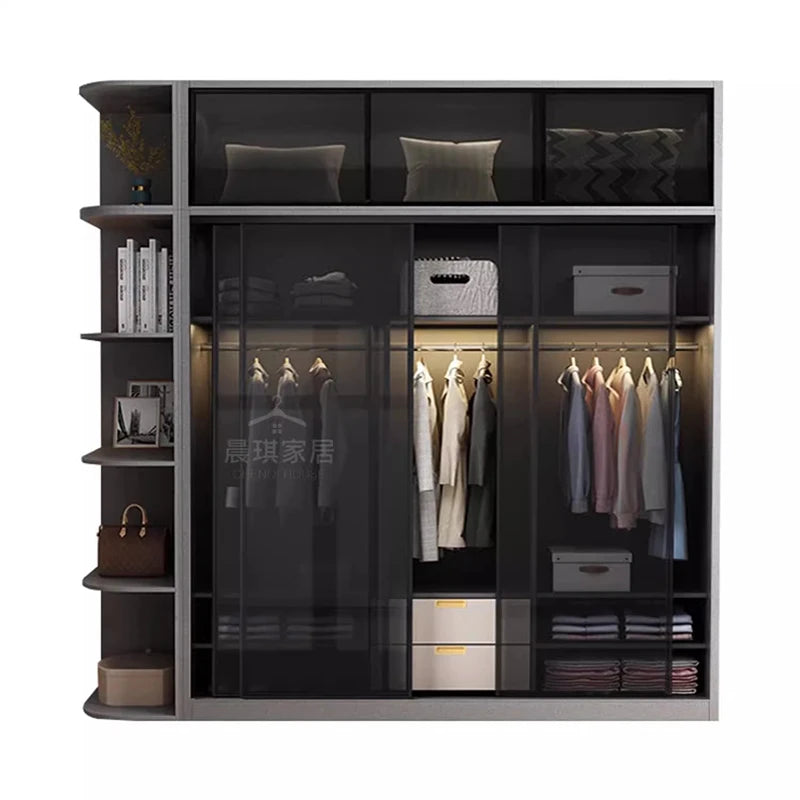 Wardrobes Bedrooms Folding Portable Cabinets Closet Storage Furniture Chest Drawers Clothes Closets Bedroom Home Room Armario