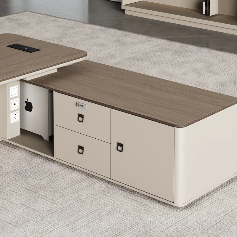 Beauty Nordic Office Desk Secretary Kawaii Free Shipping Coffee Office Desk Executive Storage Muebles Oficina School Furniture