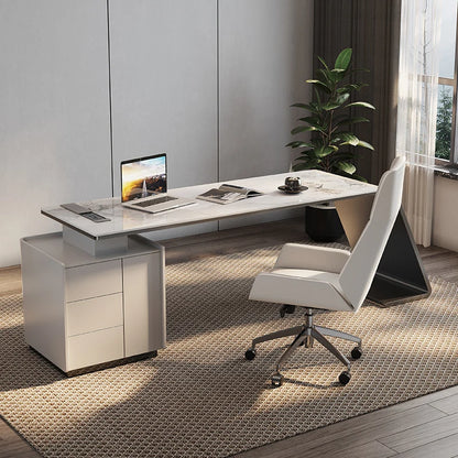 Executive Computer Study Table Modern Italian Reception Writing Standing Desk Corner Escritorios De Ordenador Luxury Furniture