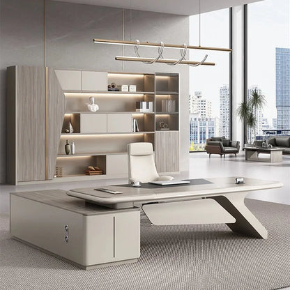 Work Organization Office Desks Modern Conference Simple Storage Executive Office Desks Wood Mesa De Escritorio Home Furniture