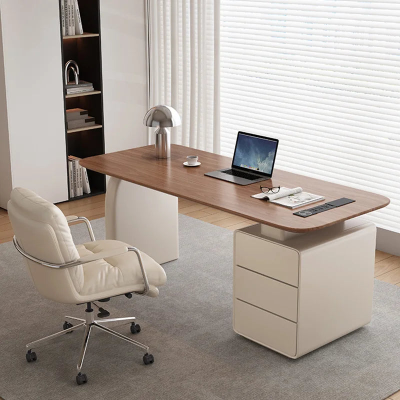 Italian Portable Office Desk Storage Executive Standing Table Modern Luxury Escritorio Para Estudiante Office Furniture