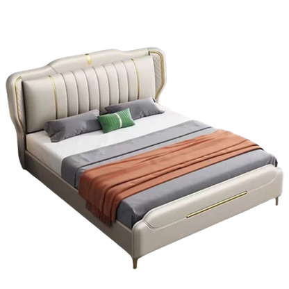 Cheap Modern Double Bed Luxury Storage King Size Lounge Double Bed Bedroom Kids Recamaras King Size Completas Home Furniture