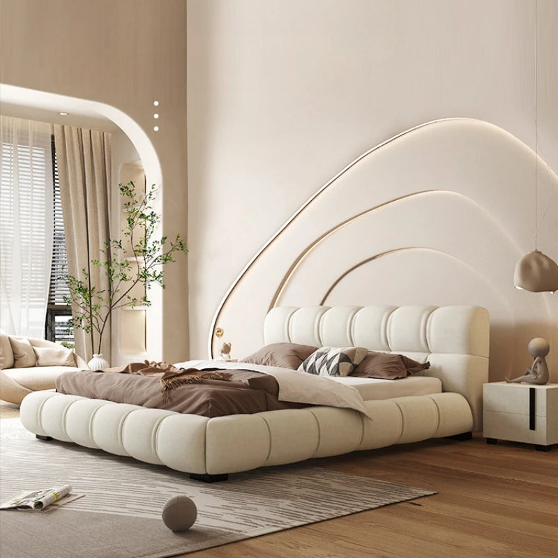 Childrens Queen Double Bed King Size Modern Luxury Living Room Double Bed Princess Boys Letto Matrimoniale Bedroom Furniture