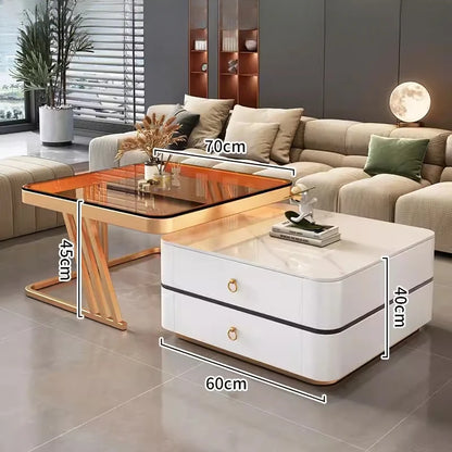 Bedside Coffee Table Frames Modern Makeup Luxury Minimalist Wood Bedroom Neat Table Corner Table Basse De Salon Furniture Sets