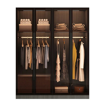 Luxury Display Wardrobes Drawers Luxury Display Space Saving Large Capacity Closet Door Storage Meubles De Chambre Furniture