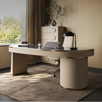 Workbench Drawers Desk Table Stand Up Luxury Executive Office Modern Desk Table Corner Table Pour Ordinateur Home Furniture