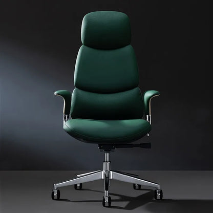 Light Luxury Leather Boss Chair Office Chair Household Seat Computer Chair Sedentary Comfortable Backrest Chairs