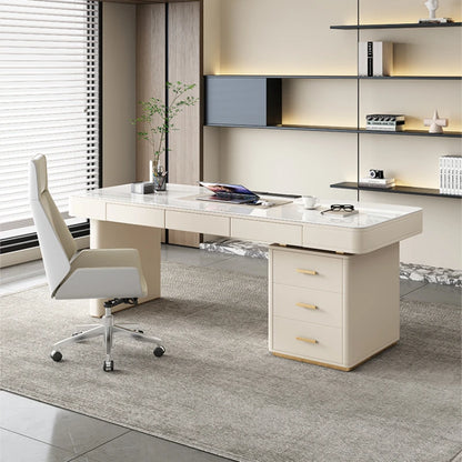 Luxury Computer Office Desks Executive Desktop Modern Meeting Office Desks Conference Wood Masa Tafel Office Furniture WN50OD