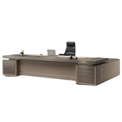 Executive Supplies Office Desk Luxury L Shaped Monitor Organizers Computer Desks Corner Living Room Mesa Escritorio Furniture