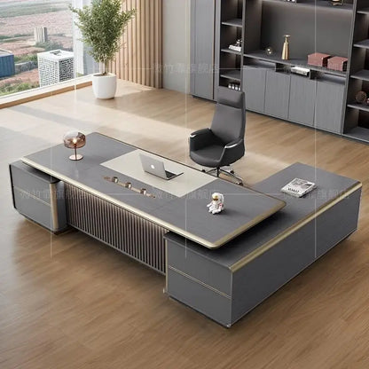 Simple Table Office Furniture Professional Desk Multifunction Home Room Desks Study Executive Student Scrivania Reception Offer