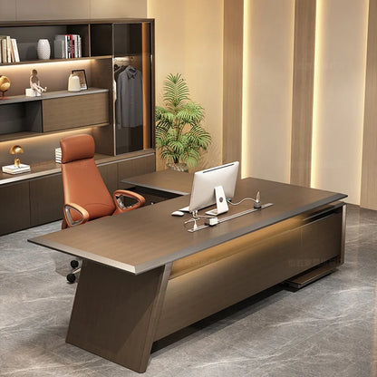 Design Drawers Office Desks Conference Work Modern Luxury Simple Gaming Storage Office Table Executive Tavolino Furnitures