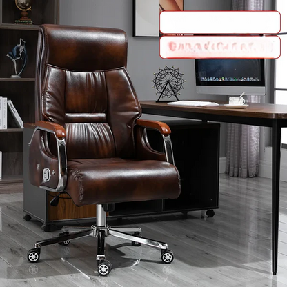 Boss Office Chair Study Comfy Upholstery Handle Designer Backrest Rolling Adjustable Chairs Gaming Chaises Headrest Furniture