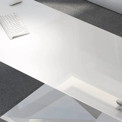 Computer Height Office Desk White Organizer Executive Modern Aesthetic Luxury Desk Ergonomic Mesa Escritorio Office Furniture