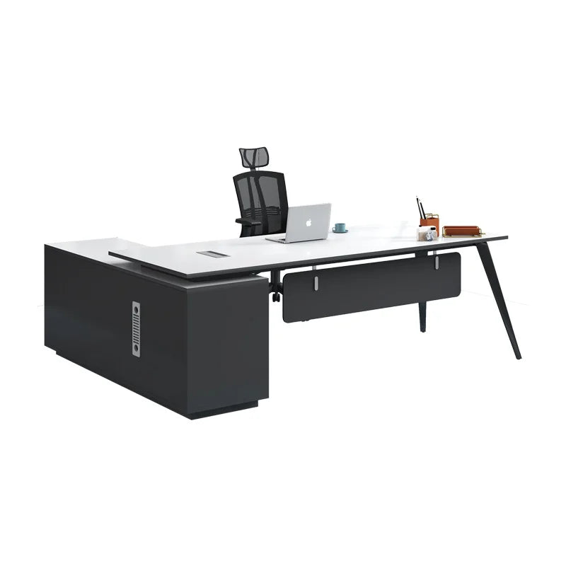 Meeting Filing Office Desk Writing Executive Luxury School Drawers Study Office Desk Standing Scrivania Tavolo Furniture HDH