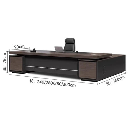 Counter Drawers Work Table Workbench Desktop Computer Office Desk Executive Standing Mesa De Escritorio Office Furniture