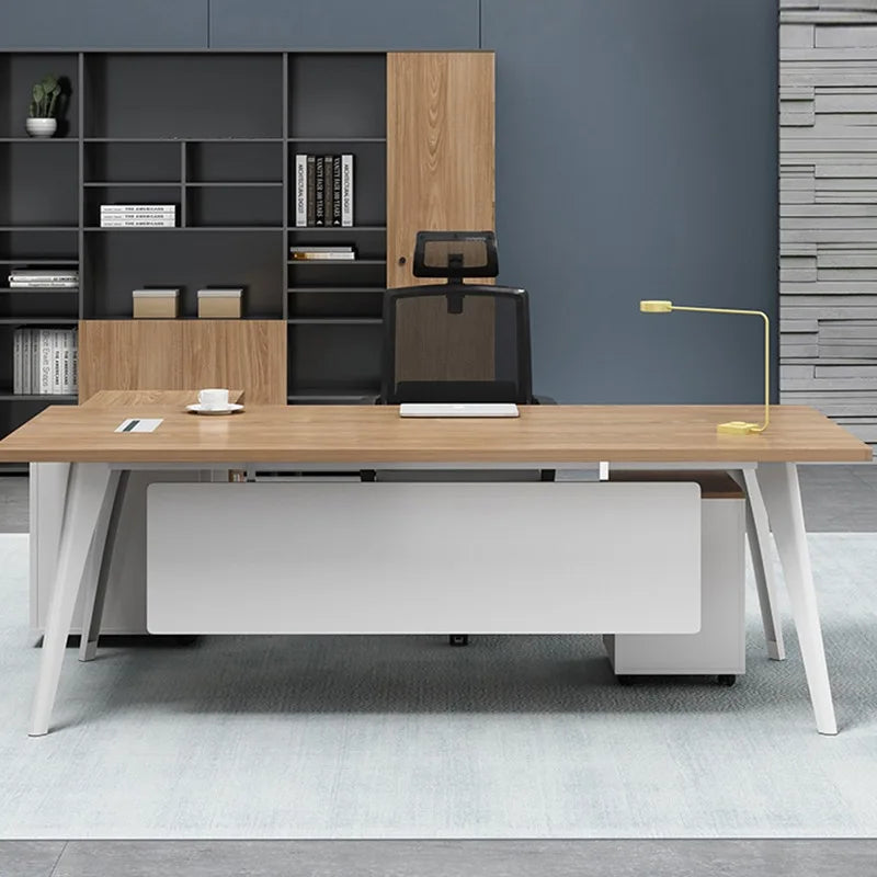 Laptop Stand Work Desk Computer Coffee Wooden Drawers Pullout Under Vanity Work Desk Appoint Tavolo Da Lavoro Office Furniture