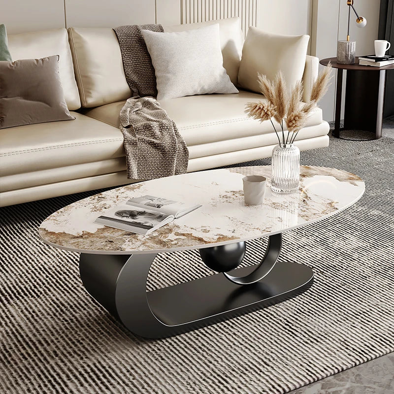 Modern Luxury Coffee Tables Round Design Home Minimalist Coffee Tables Free Shipping Unique Table Basse De Salon Decoration